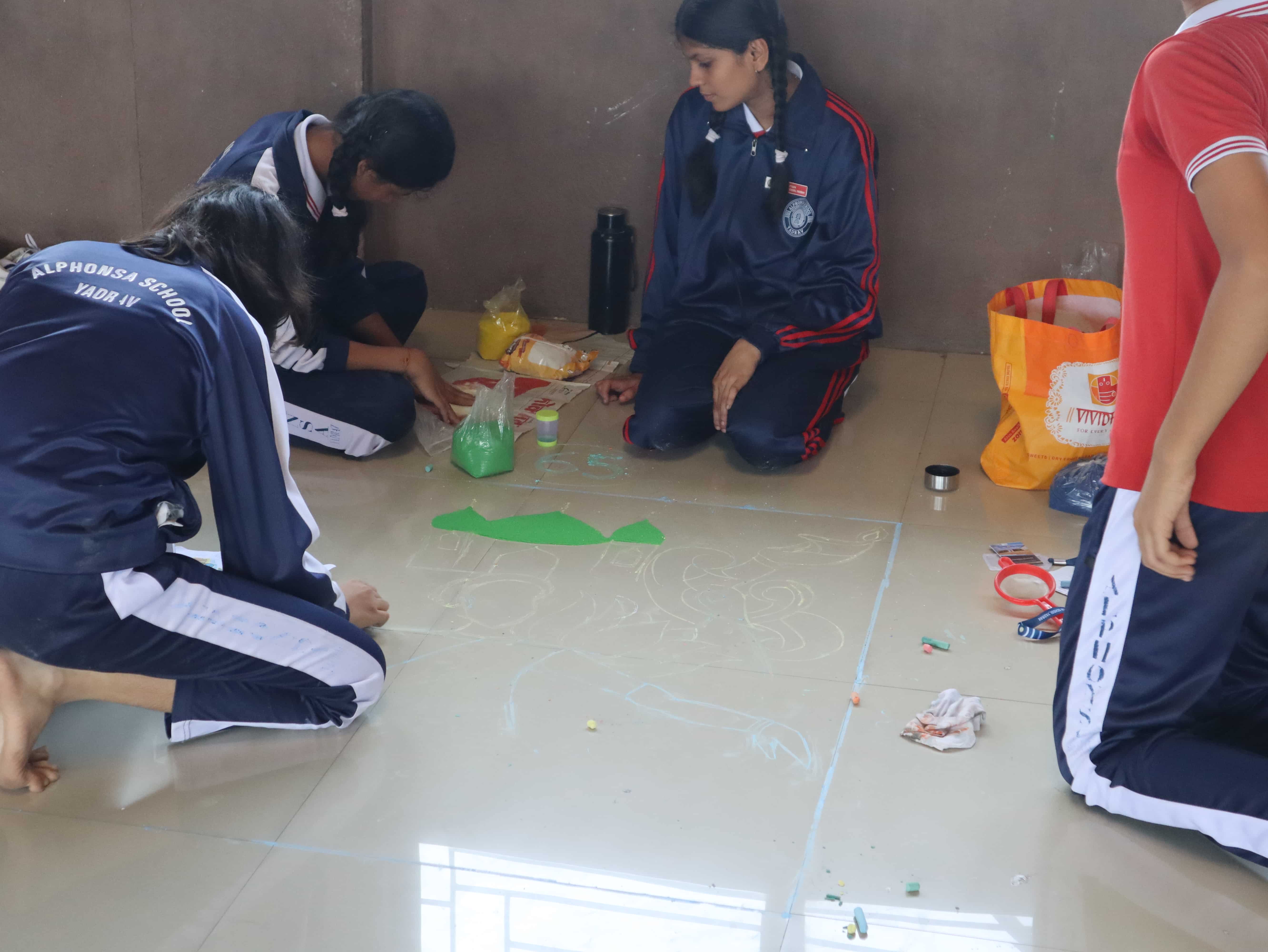 Rangoli competition 